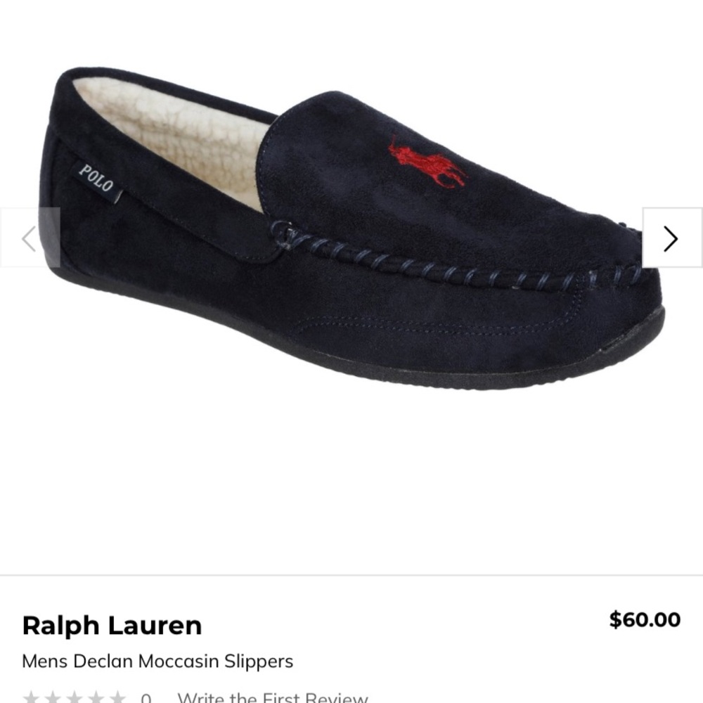 RALPH LAUREN SLIPPERS